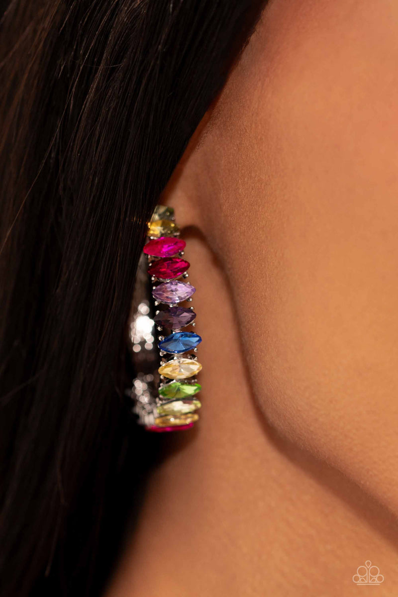 Rainbow Range - Multi Earrings - Paparazzi Accessories