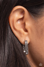 Sinuous Silhouettes - Silver Earrings - Paparazzi Accessories