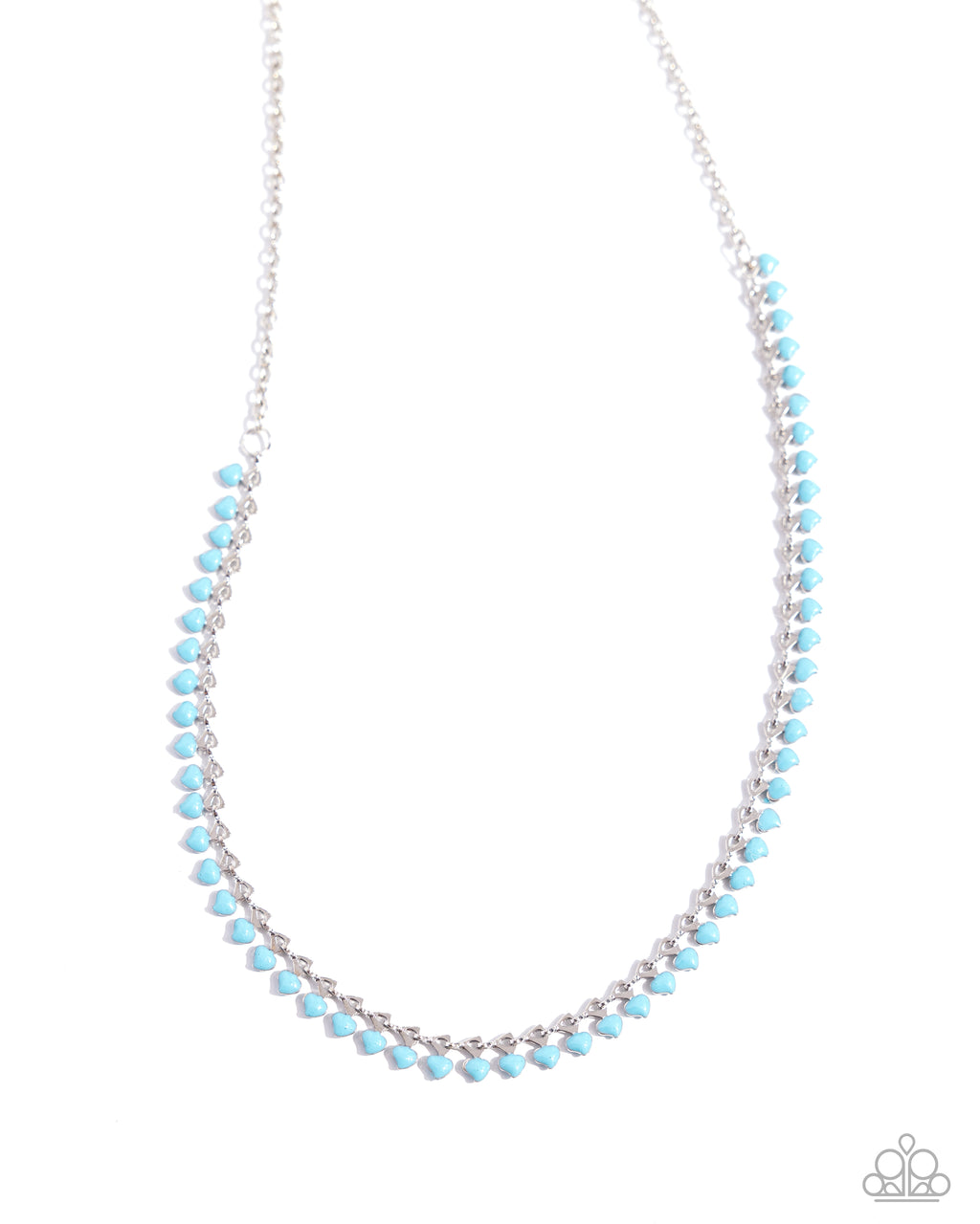 five-dollar-jewelry-colored-cadence-blue-necklace-paparazzi-accessories