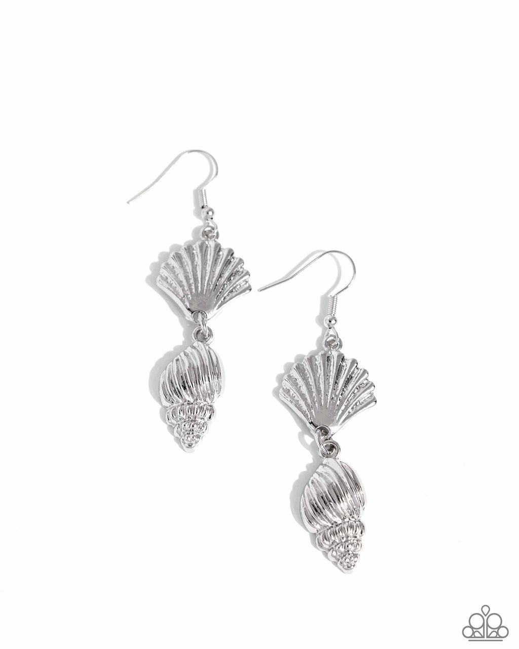 five-dollar-jewelry-shell-i-was-in-the-area-silver-paparazzi-accessories