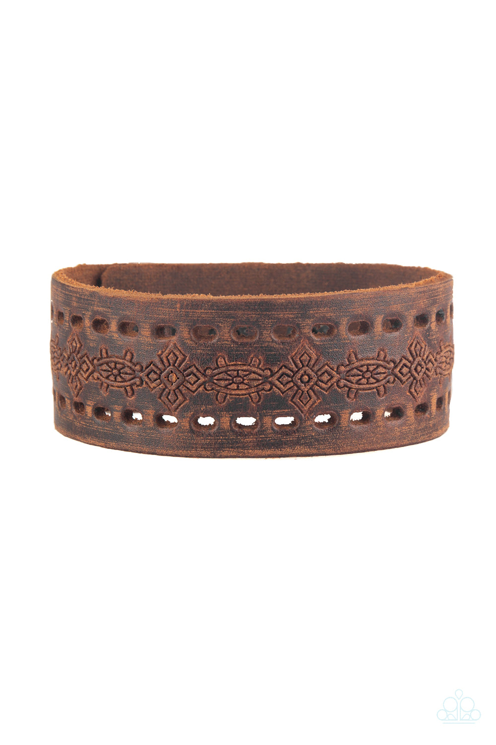 five-dollar-jewelry-make-the-west-of-it-brown-bracelet-paparazzi-accessories