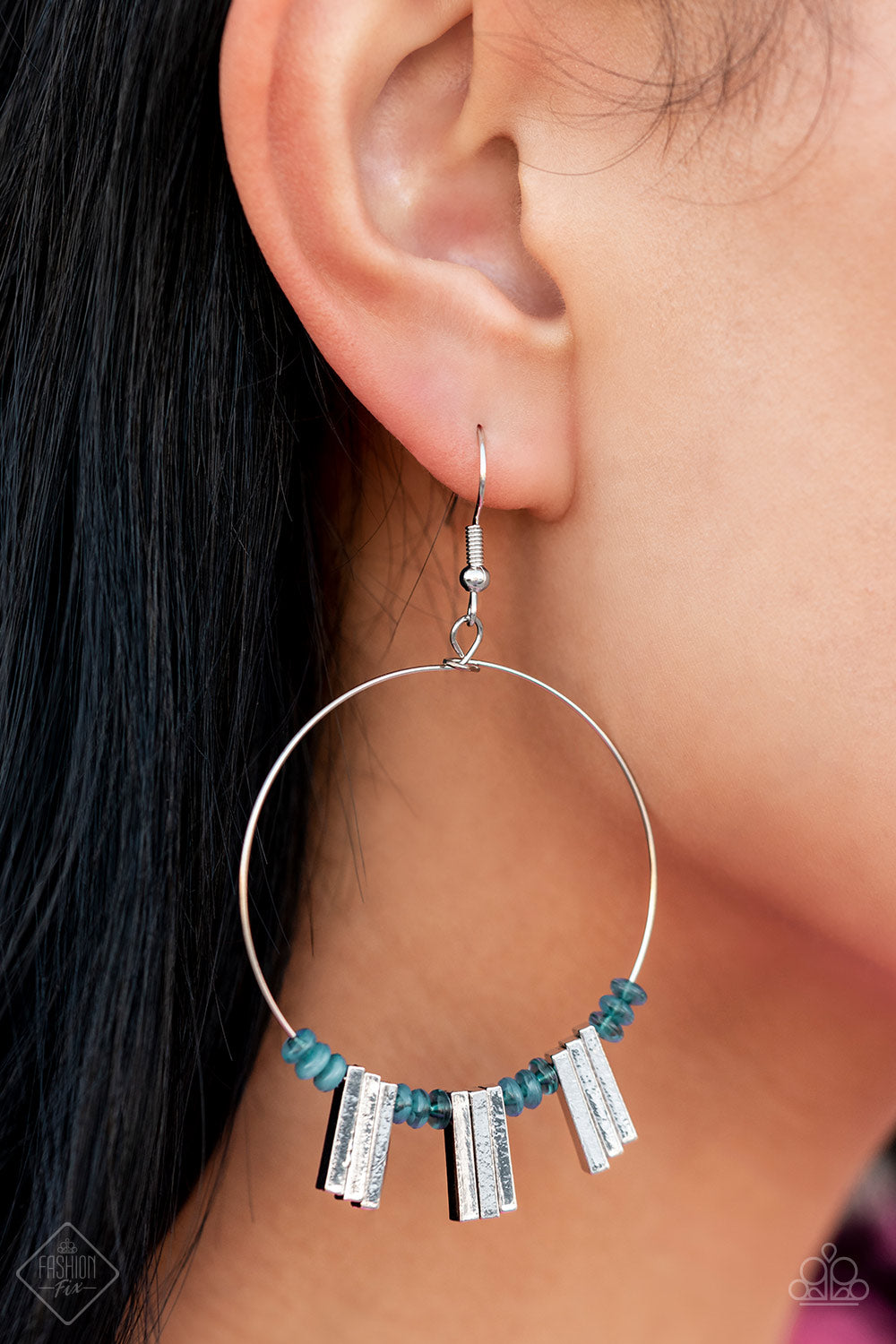 Luxe Lagoon - Blue Earrings