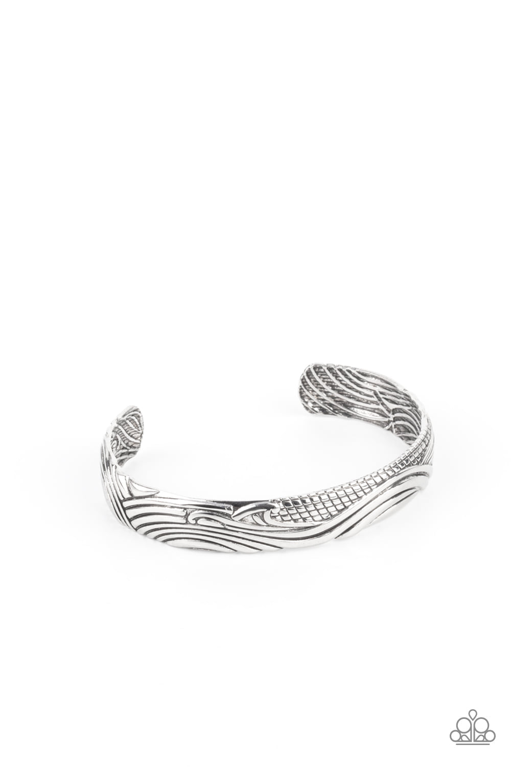 Tidal Trek - Silver Men's Bracelet