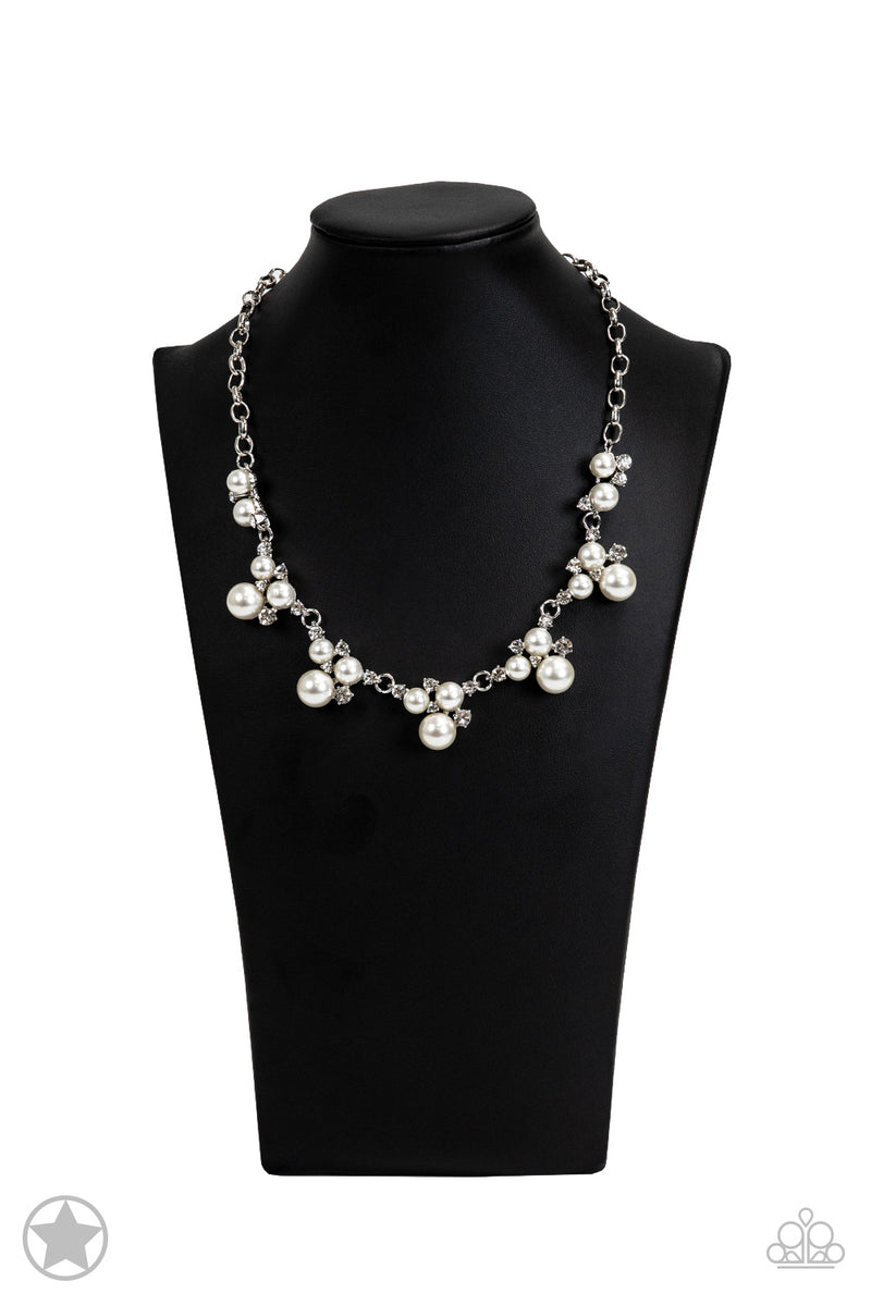 Toast To Perfection - White Necklace - Paparazzi Accessories