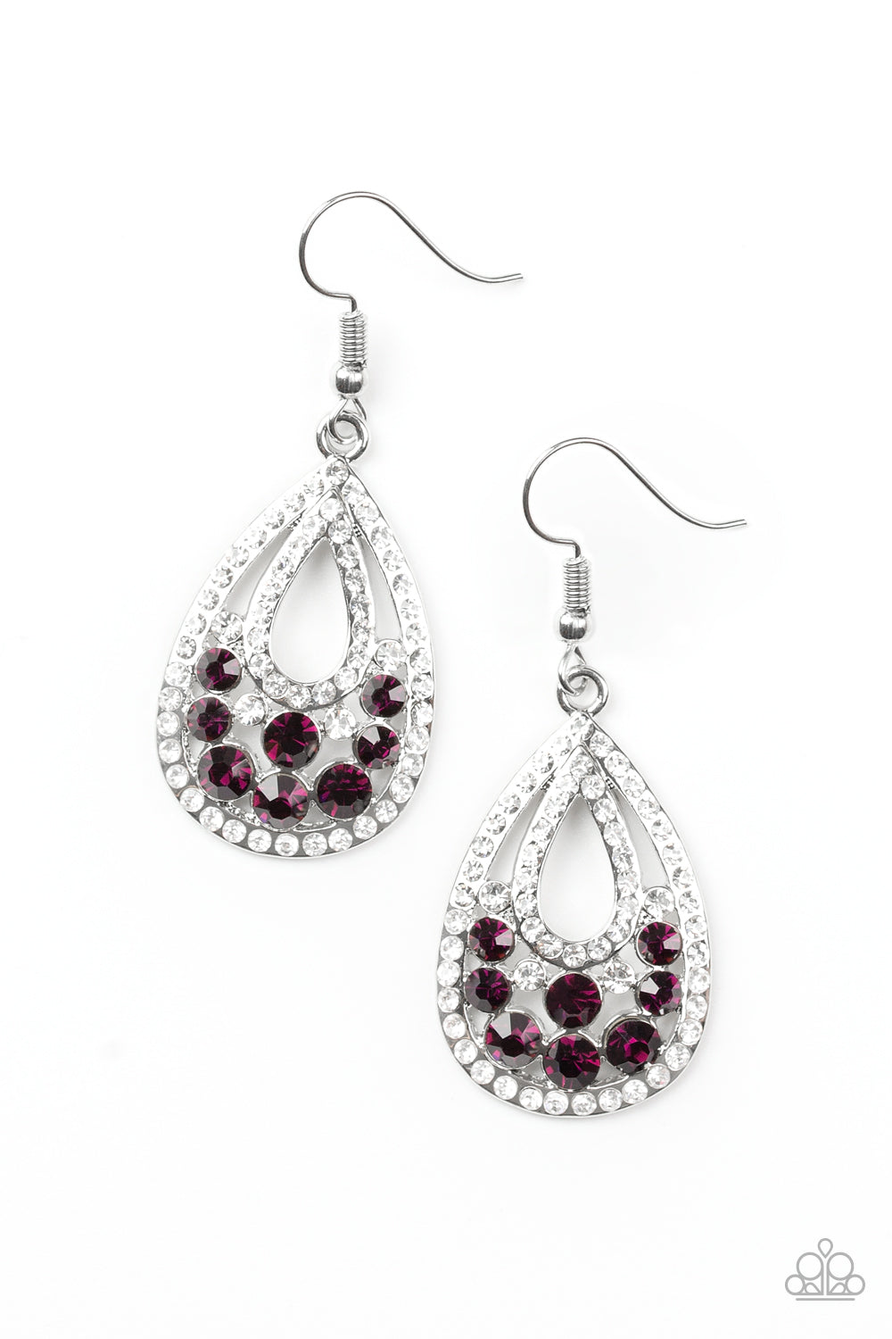 five-dollar-jewelry-sparkling-stardom-purple-earrings-paparazzi-accessories